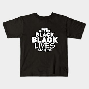 Black Lives Matter Shirt Black Kids T-Shirt